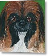 Gucci The Peke Metal Print