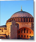 Hagia Sophia In Istanbul Metal Print