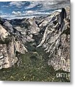 Half Dome Valley Metal Print