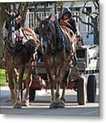 Hauling Freight Metal Print