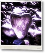 Heart Of Stone! #heart #love #valentine Metal Print