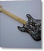 Heavy Metal Guitar Metal Print