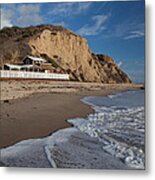 Historic Cottage  Crystal Cove State Beach Metal Print