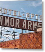 Hollywood Amor Arms Metal Print