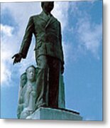 Huey Long Grave And Memorial Metal Print