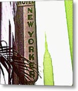 I Love New York Metal Print