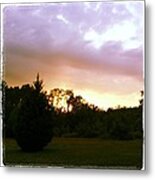 I Love Sunsets Metal Print