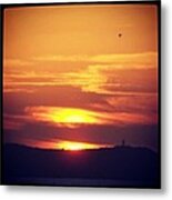 Ibiza Sunset Metal Print