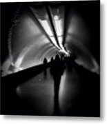 Into The Wormhole Metal Print
