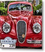 Jaguar Xk 120 Fhc Se 1954 Metal Print