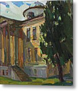 July Day In Russian Estate Metal Print