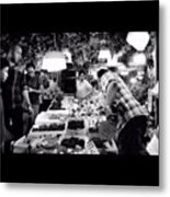 Just Before I Bought Grapes~#bw_lover Metal Print