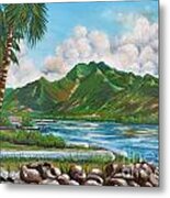 Keehi Lagoon Metal Print