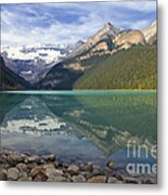 Lake Louise Splendour Metal Print