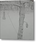 Let It Snow Metal Print