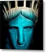 Liberty Enlightening The World - Statue Of Liberty - Usa - America Metal Print