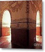 Light Under The Arches Tepoztlan Mexico Metal Print