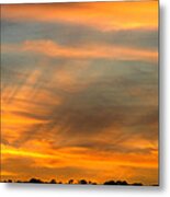 Lightsmear Metal Print