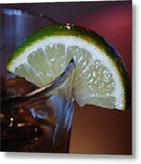 Lime Time Metal Print