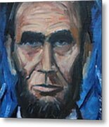 Lincoln Portrait #8 Metal Print