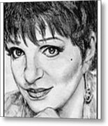 Liza Minnelli In 2006 Metal Print