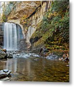 Looking Glass Falls Metal Print