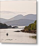 Looking To The Isle Of Mull Metal Print