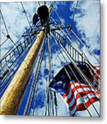 Main Rigging Metal Print