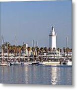 Maliga Spain Seaport Metal Print