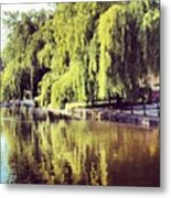 #manchestercanal #canal #river Metal Print