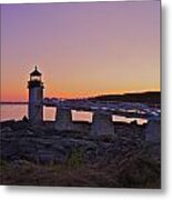 Marshell Point Light House Metal Print