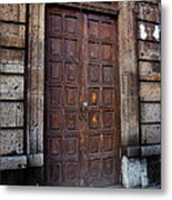 Mexican Door 41 Metal Print