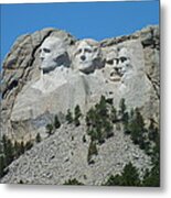 Mount Rushmore From A Different View Metal Print