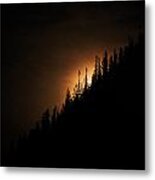 Mountain Glow Metal Print