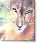 Mountain Lion Metal Print