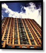 My Apartment Building - The New Gotham Metal Print