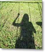 My Shadow Friend Metal Print