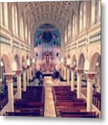 My View From The Choir Loft Of This Metal Print