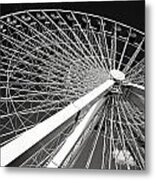Navy Pier Ferris Wheel Metal Print