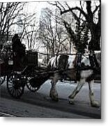 New York City Carriage Metal Print