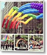 New York City Pride 2012! - #picstitch Metal Print