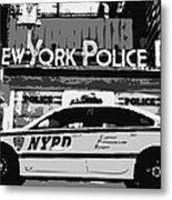 Nypd Bw8 Metal Print