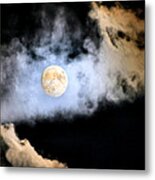 Obscured By Clouds Metal Print