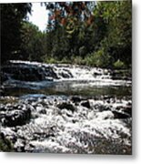 Ocqueoc Falls Metal Print