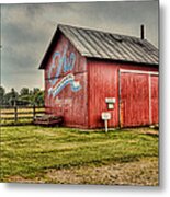 Ohio Barn Metal Print