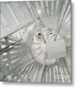 Old Dutch Windmill Stairs Metal Print