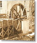 Old Watermill Metal Print