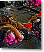 On Stage Literally Metal Print