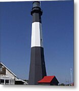 One Strip Lighthouse Metal Print