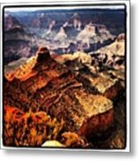Ooh-ahh-point, Grand Canyon #hiking Metal Print